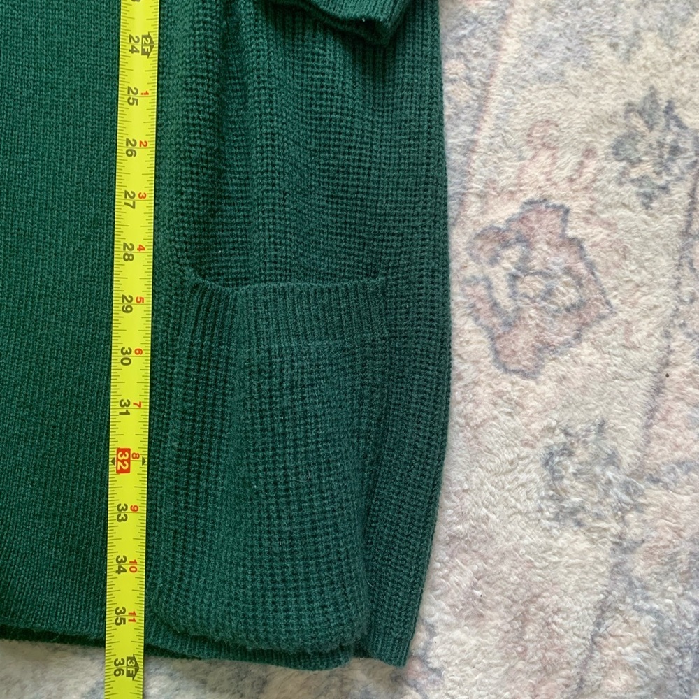 Separate issue Vintage Green Women's long Cardigan - Picture 8 of 8